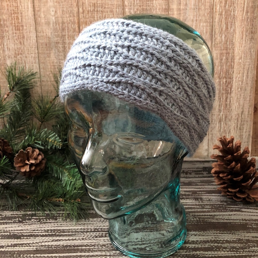 Handmade Crochet Wave Headband Earwarmer Hat